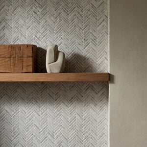 Athens Carrara Marble Mosaic 29.2x30.2cm