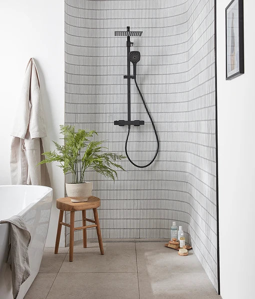 Bamboo White Mosaic 28.4x29.5cm