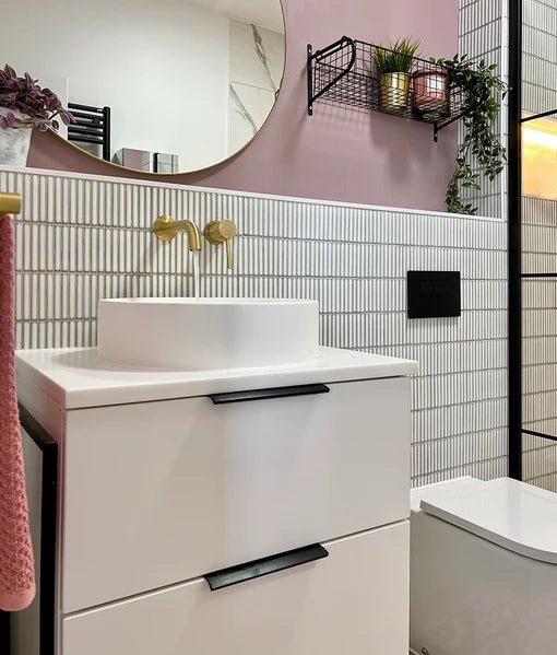 Bamboo White Mosaic 28.4x29.5cm