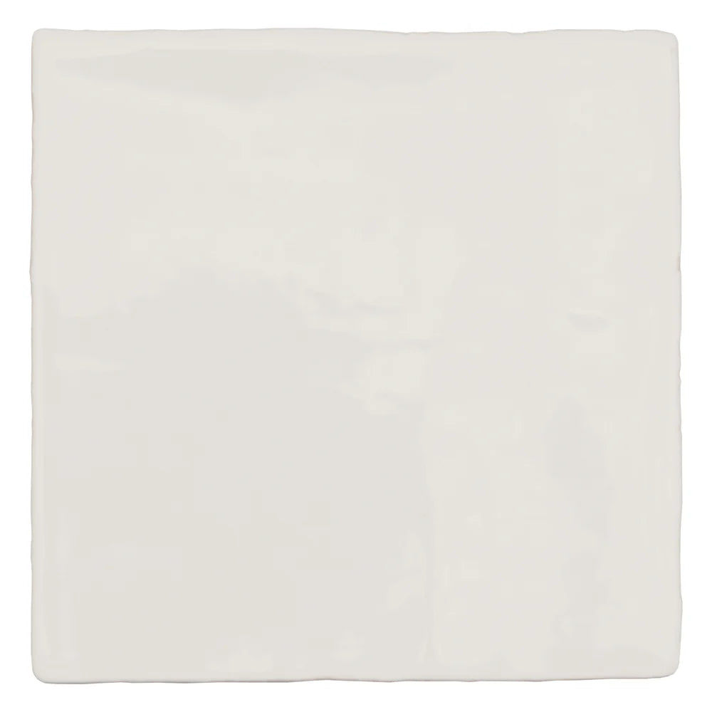 Cornish White Plain Glazed 13x13cm