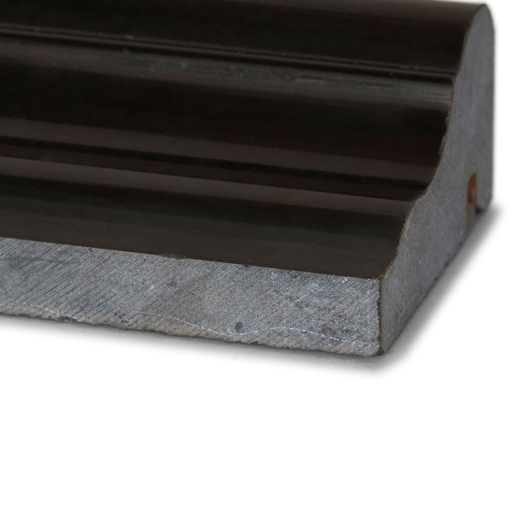East Hampton Black Marble Dado 4.7x30.5cm