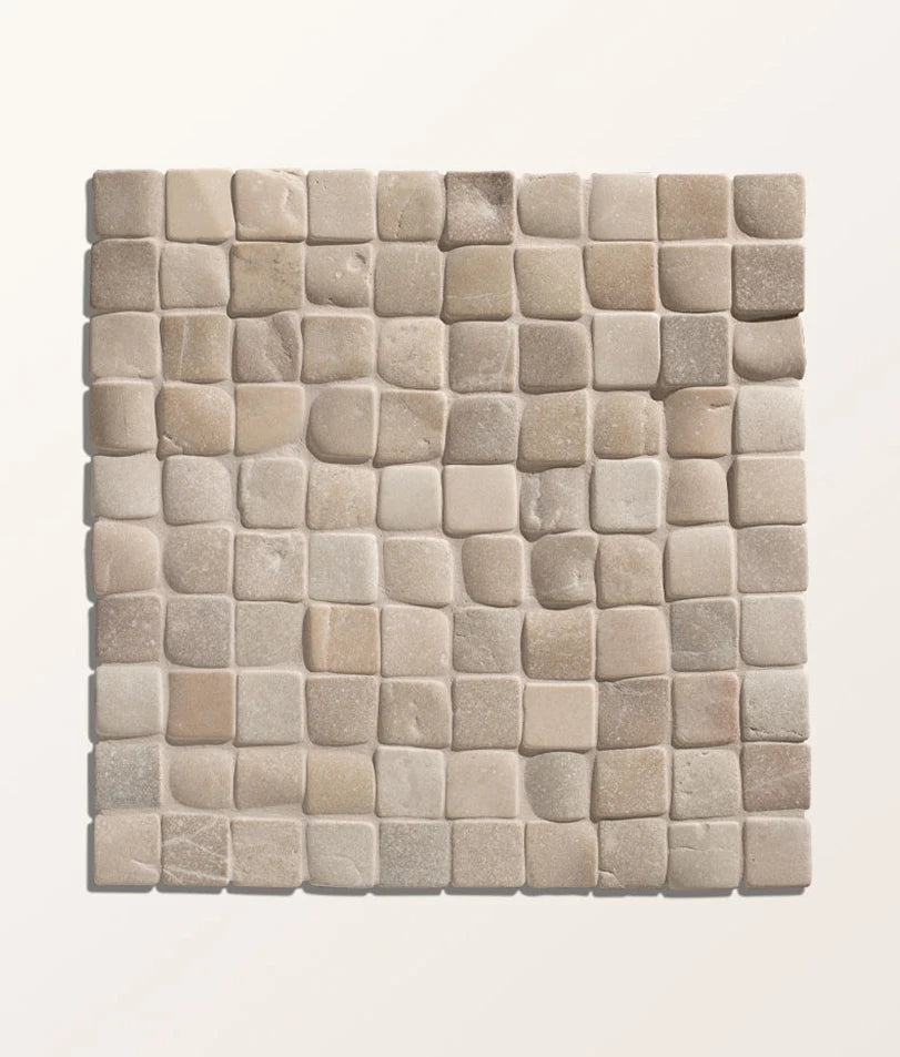 Enso Cobble Cube Sand Mosaic 30x30cm