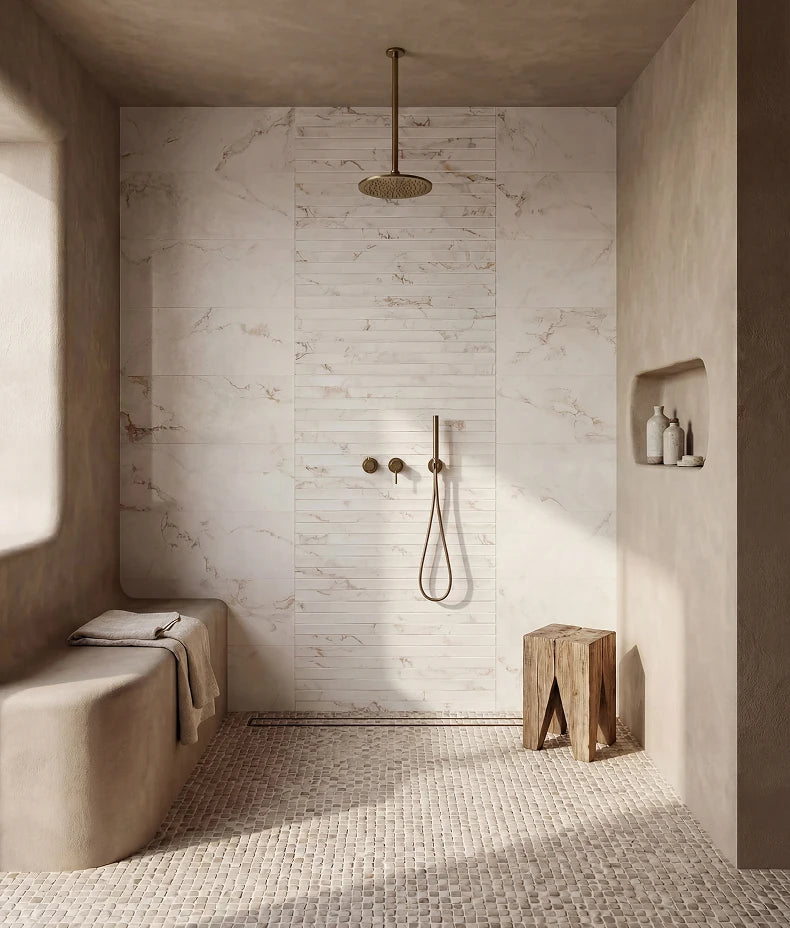 Enso Cobble Cube Sand Mosaic 30x30cm