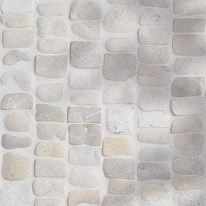 Enso Cobble Strip Chalk Mosaic 30x32cm
