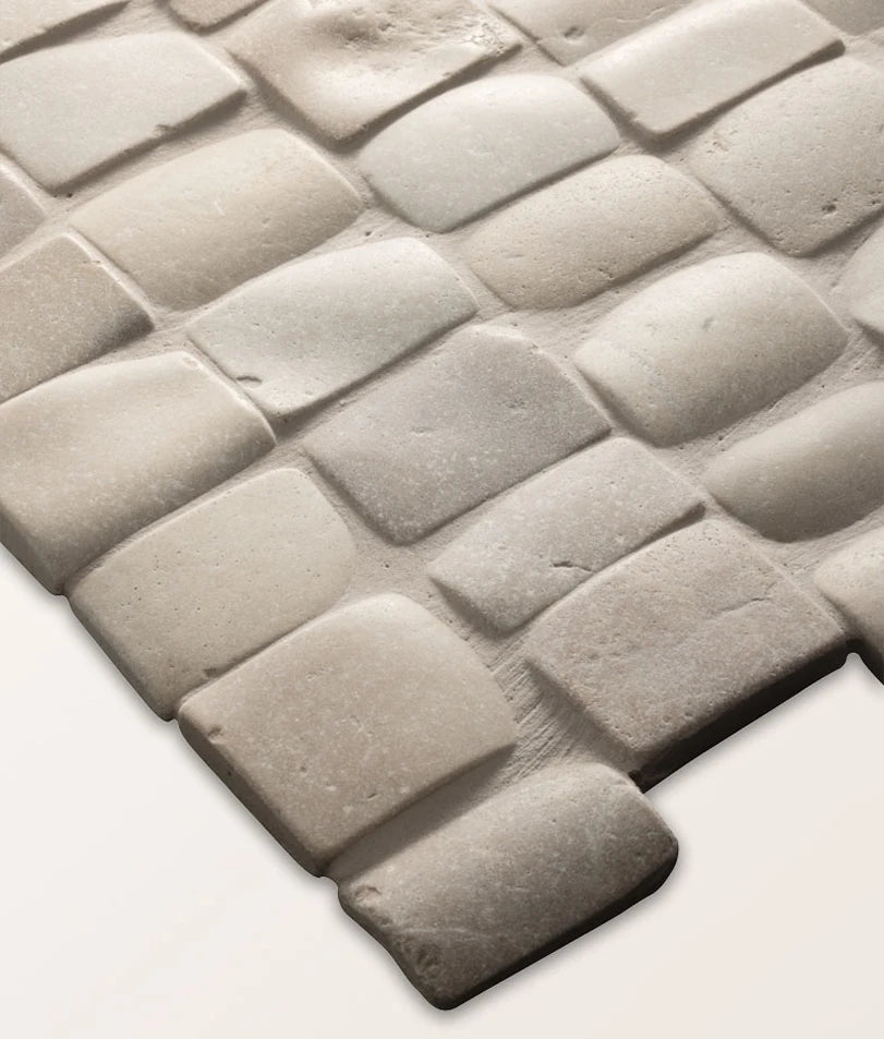 Enso Cobble Strip Sand Mosaic 30x32cm