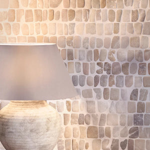 Enso Cobble Strip Sand Mosaic 30x32cm