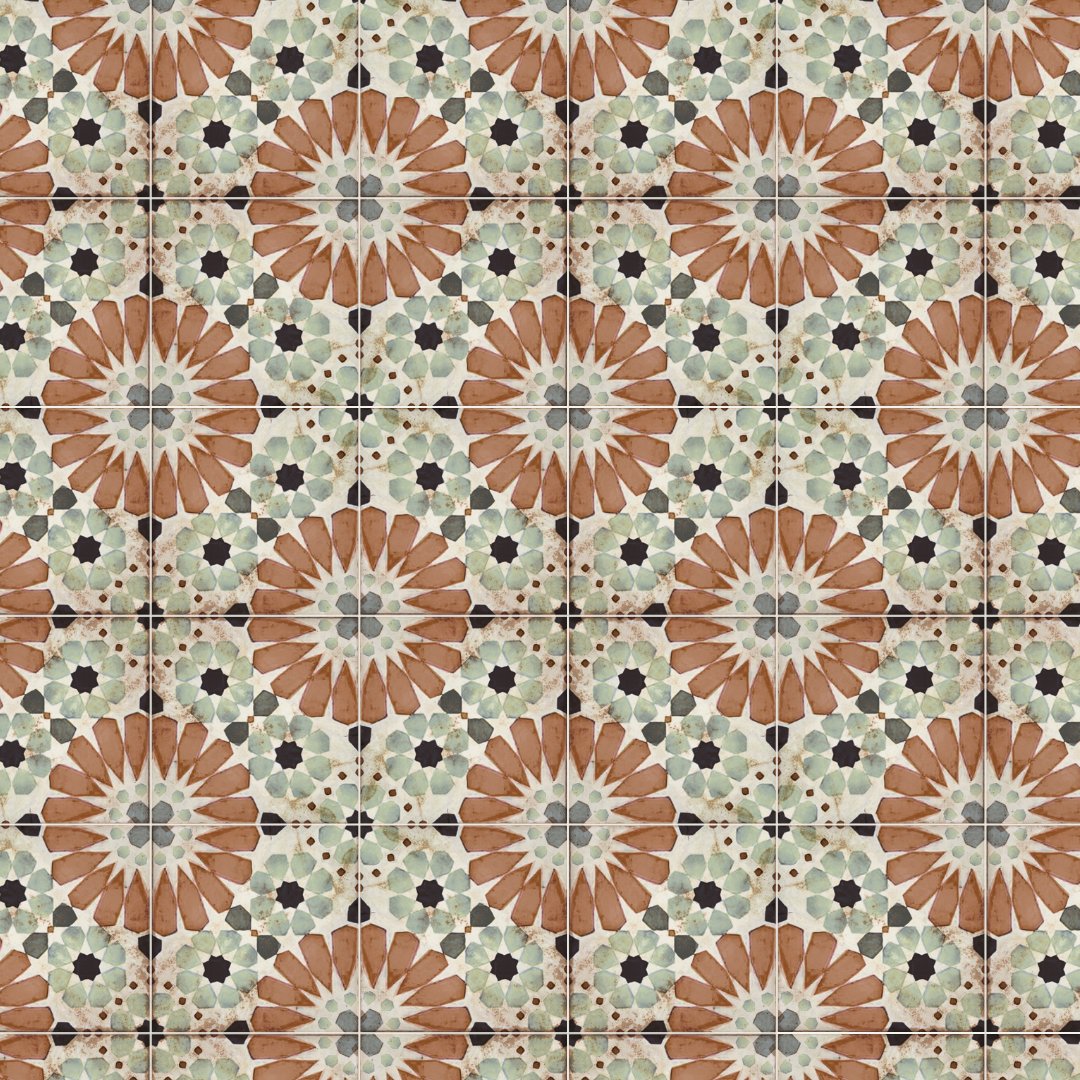 Terra Rosette 20x20cm