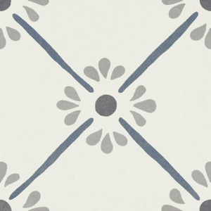 Florette Petal Blue 22.3x22.3cm