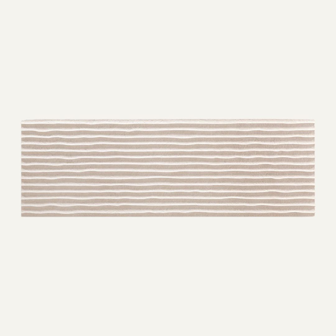 Light Stone Beige Score Wall 30x90cm