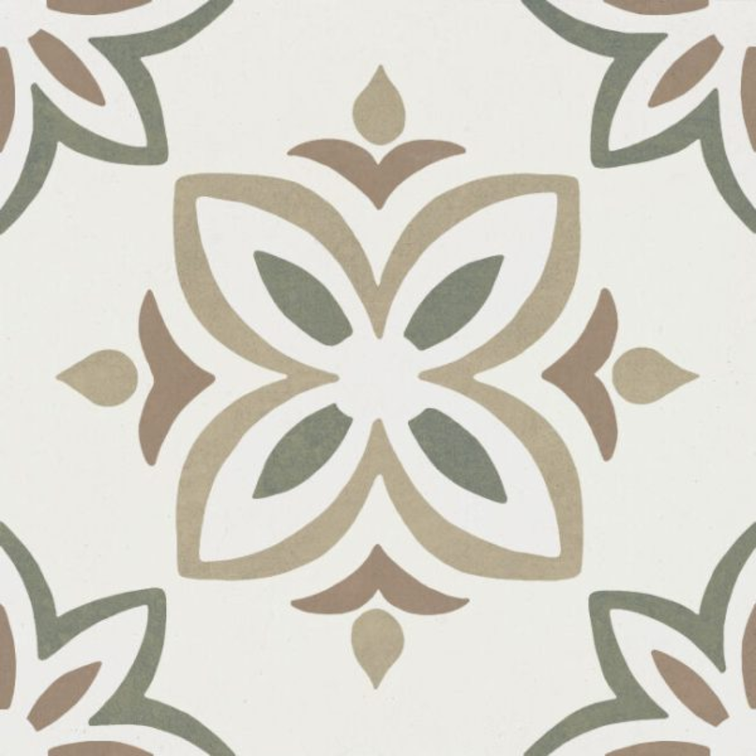 Florette Orchid Green 22.3x22.3cm