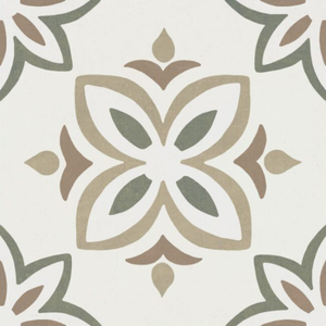 Florette Orchid Green 22.3x22.3cm