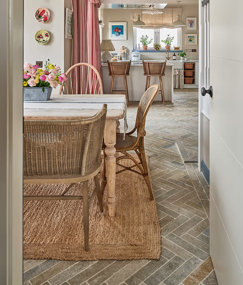 Trusloe Limestone Seasoned Parquet 7x30cm
