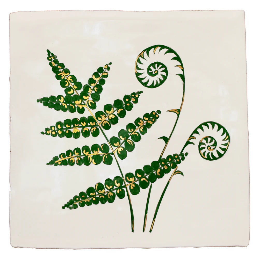 Glass House Cinnamon Fern 13x13cm