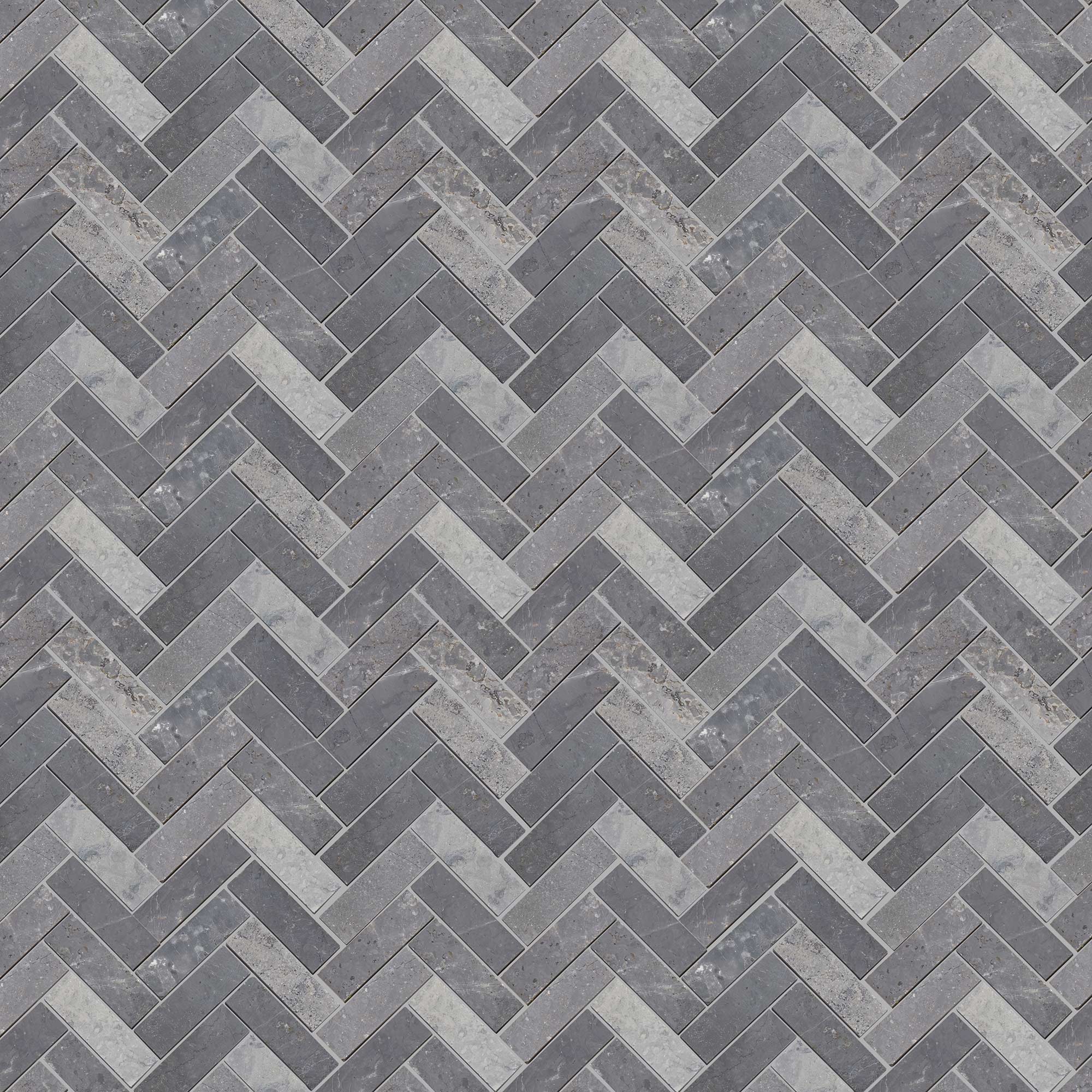Hampton Bays Herringbone Marble Mosaic 33.2x33.5cm