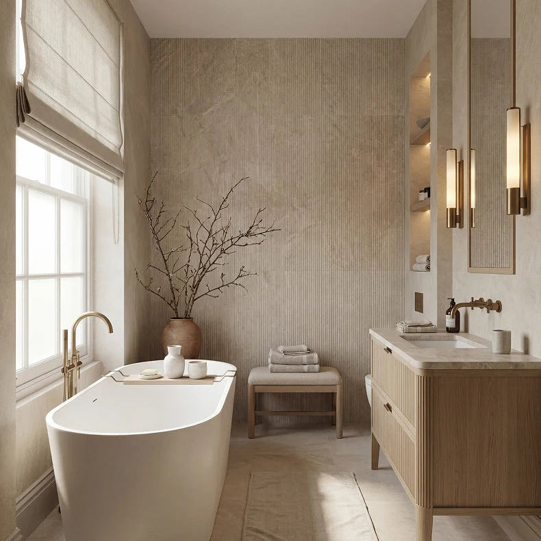 Hoxton Amber Linear Decor Matt 60x120cm