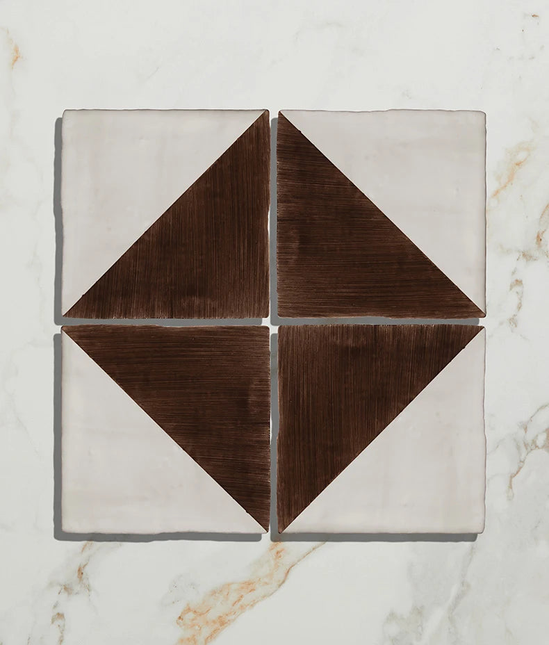 Studio Jamboree Hand-painted Chocolate Tri 13x13cm