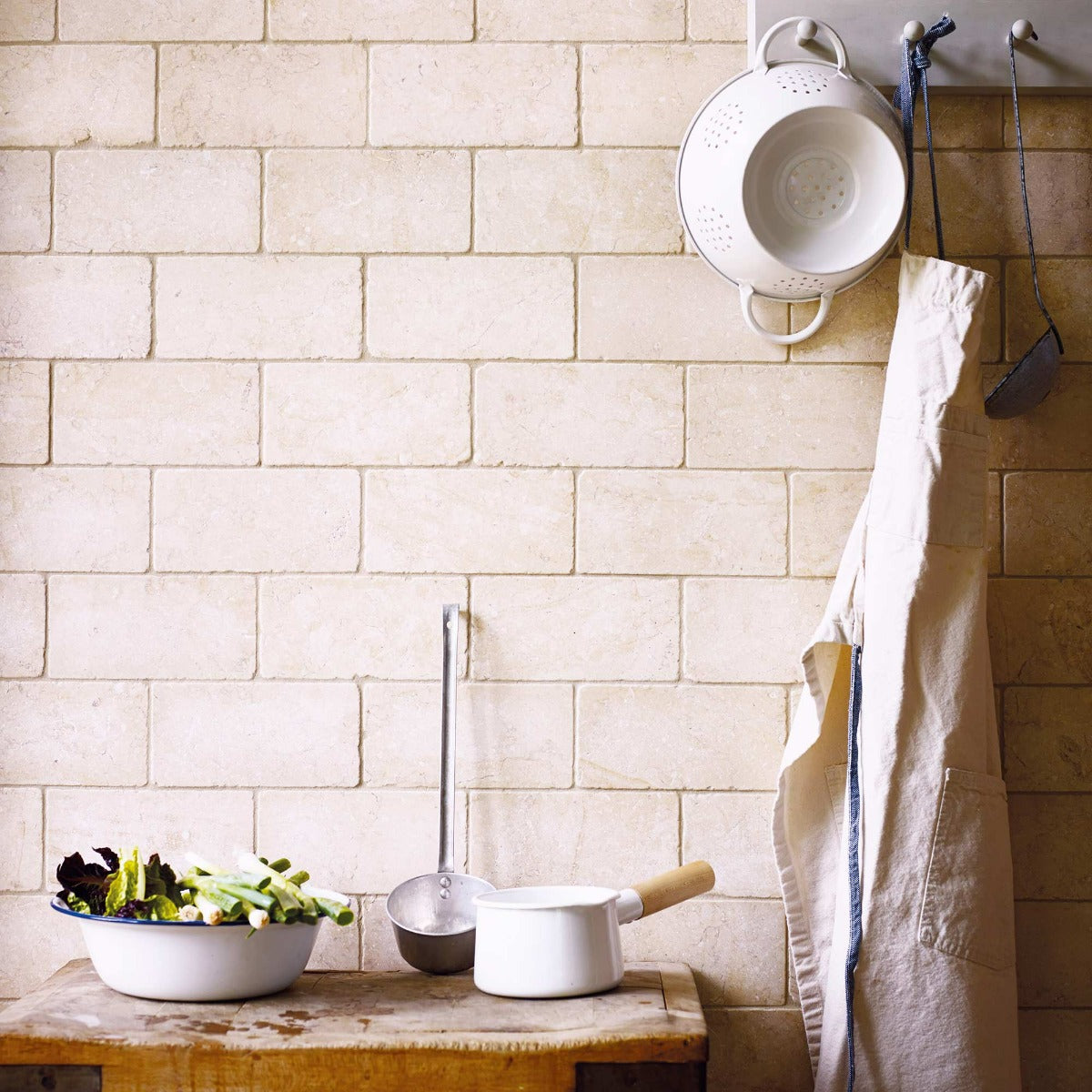 Temple Ezra Tumbled Limestone 10x20cm