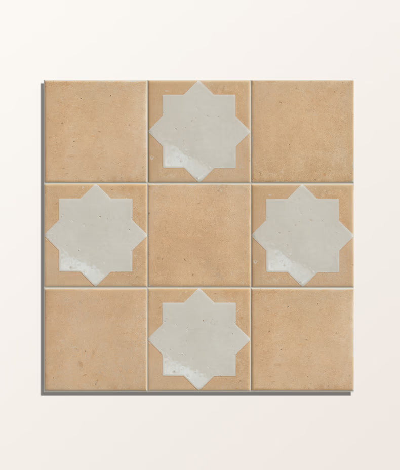 Menara White Star 15x15cm