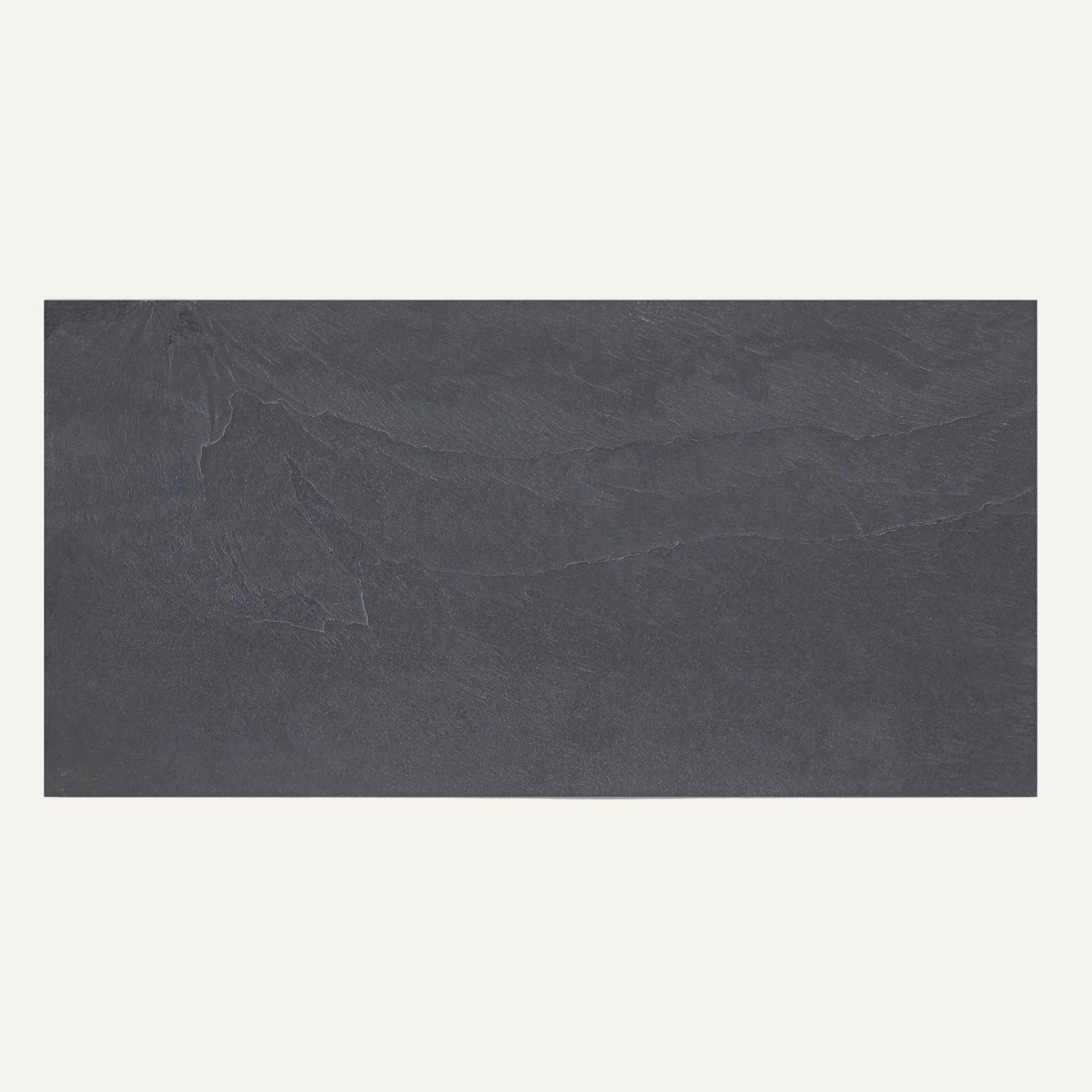 Urban Slate Black Riven 20x40cm