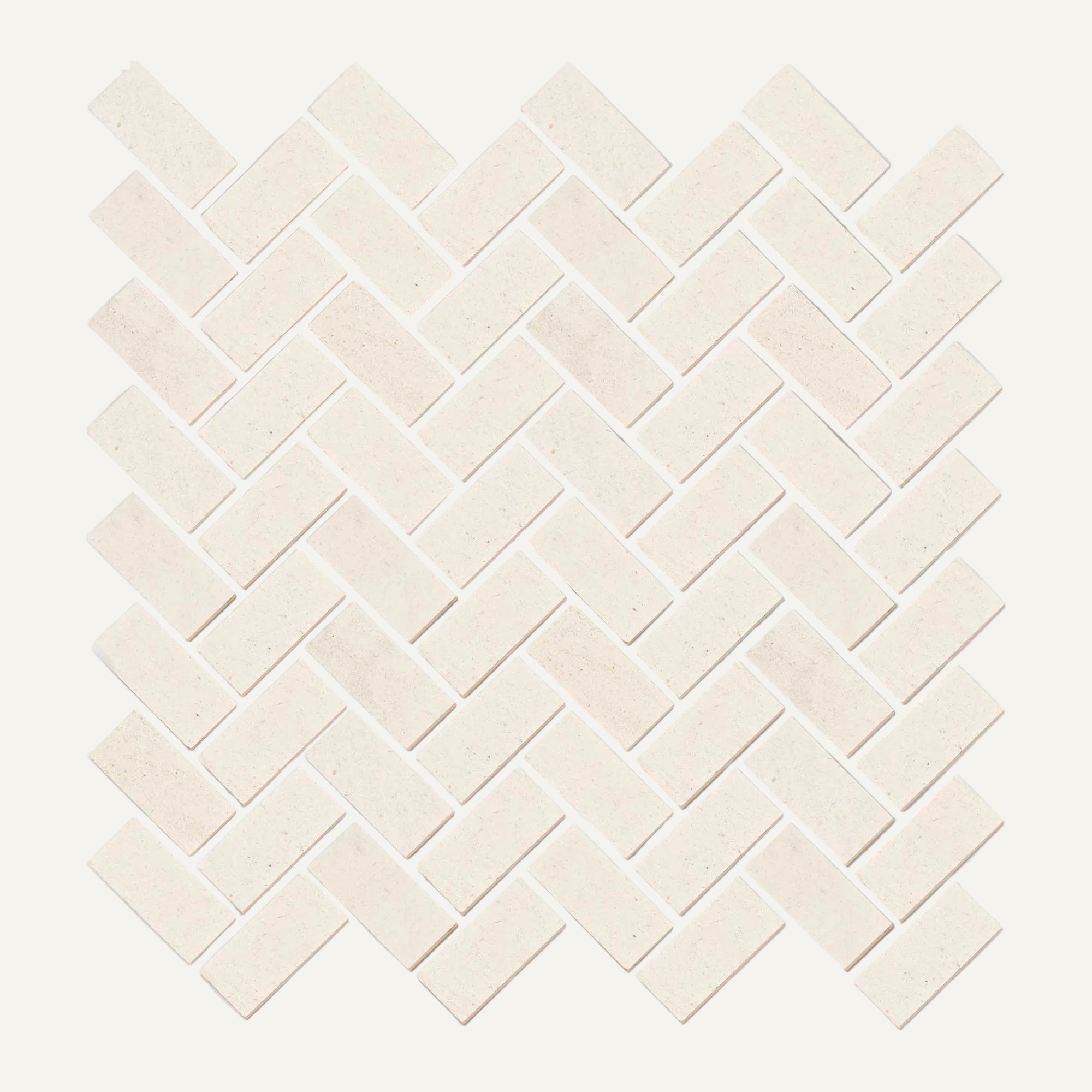 Palio Limestone Herringbone Mosaic 28.8x28.8cm