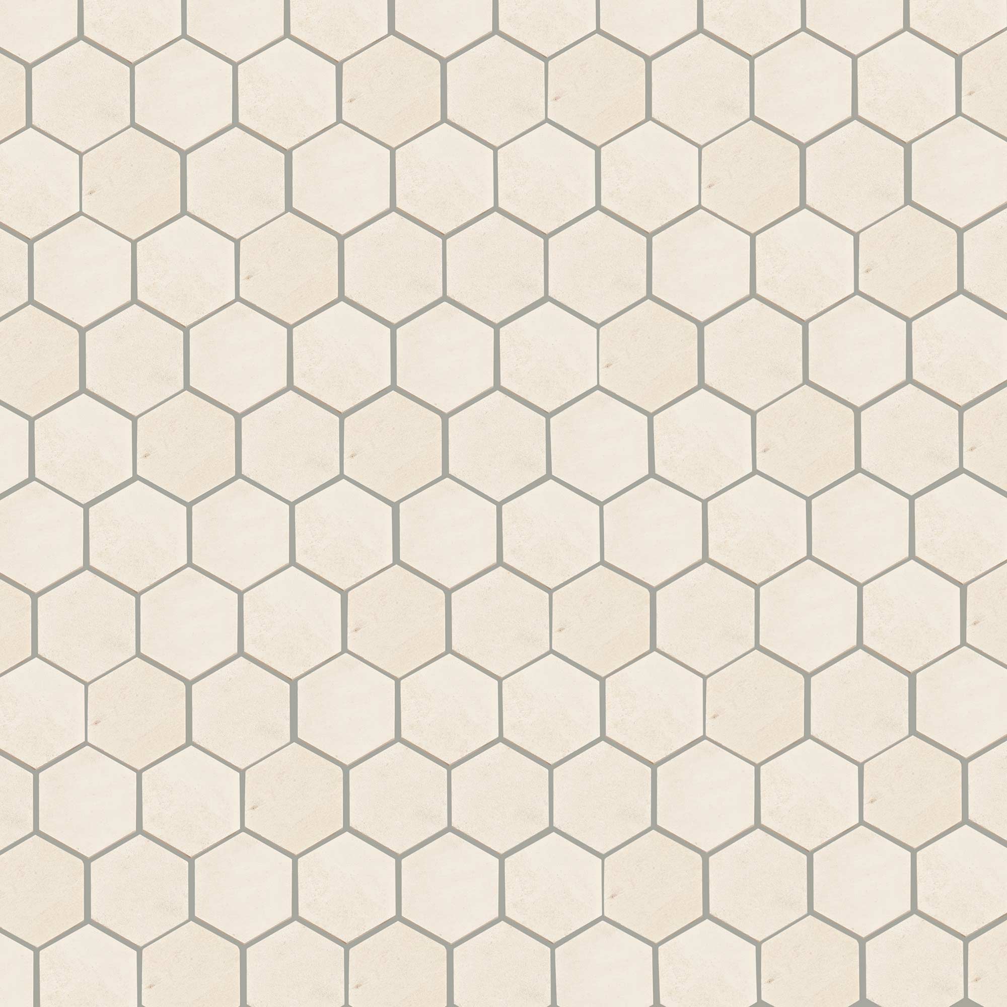 Palio Hexagon Limestone Mosaic 26.5x30.5cm