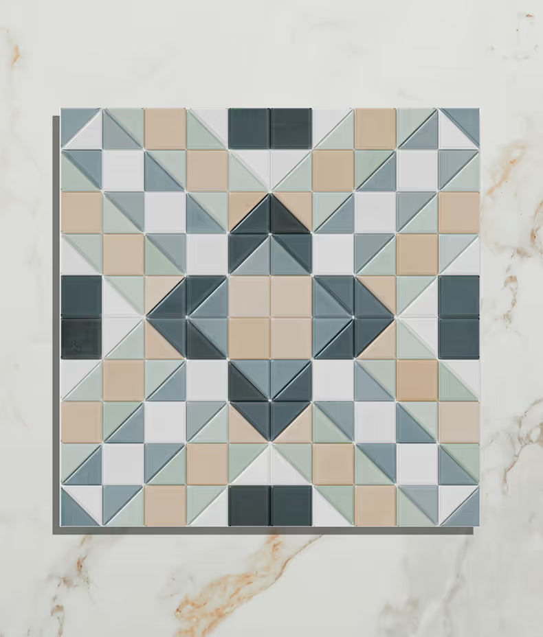 Pavilion Marine Blue 28x28cm