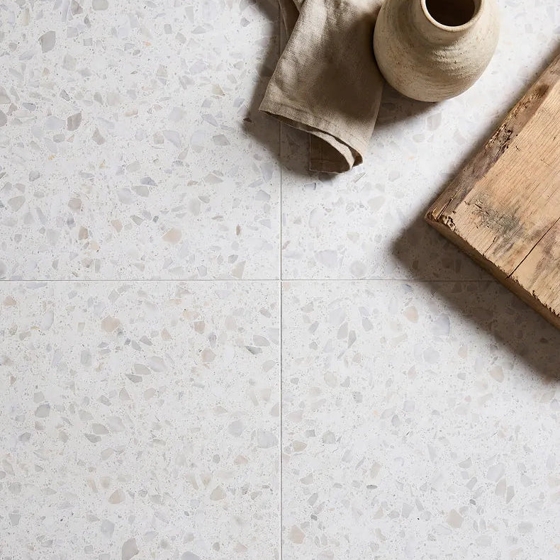 Rialto Blanc Porcelain Terrazzo 60x60cm