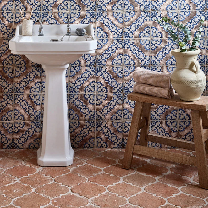 Marlborough Terracotta Arabesque 20x21cm