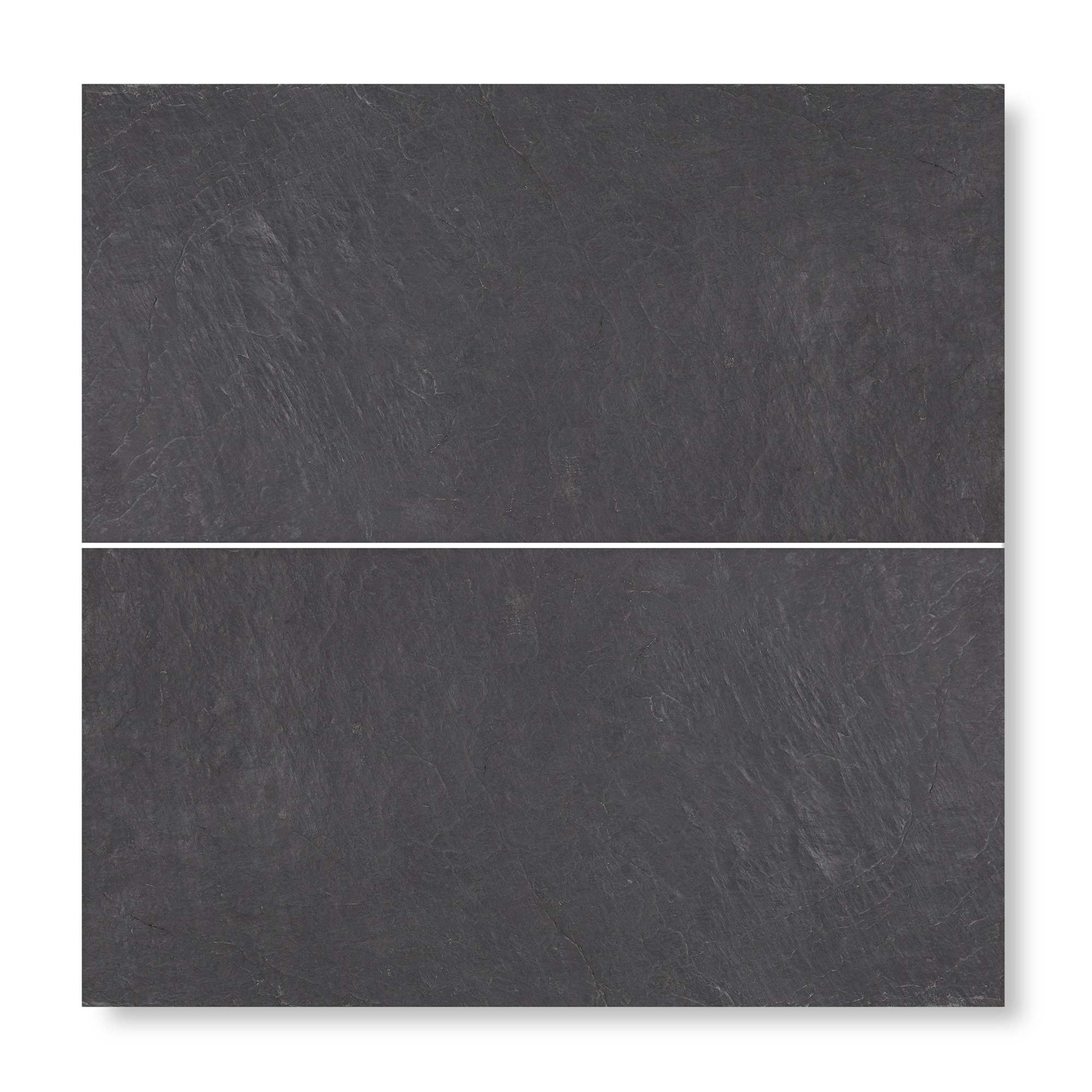 Spanish Black Chipped Edge Slate 25x40cm