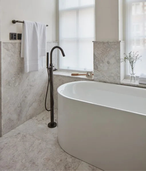 Taj Mahal Honed Marble 61x61cm