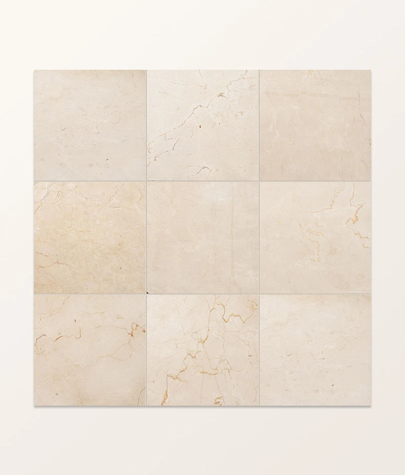 Versailles Honed Creme Marble 45.7x45.7cm
