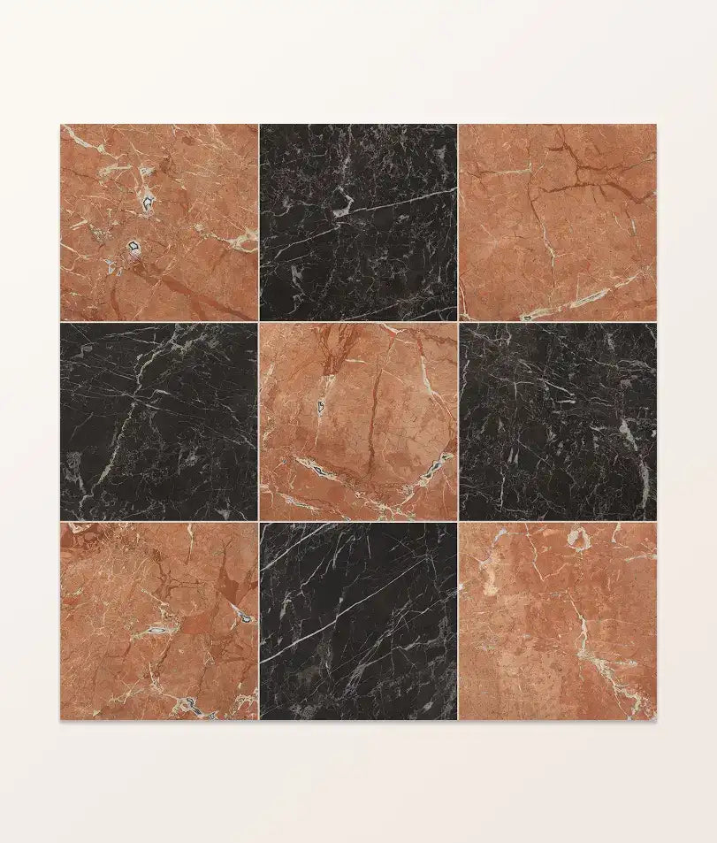 Versailles Honed Rouge Marble 45.7x45.7cm