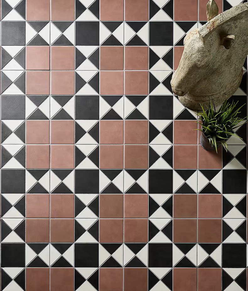 Victorian Style™ Finchley Terracotta 28x28cm