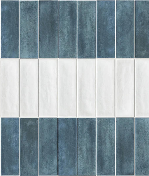 Petite Porcelain Matt Blue 5x15cm