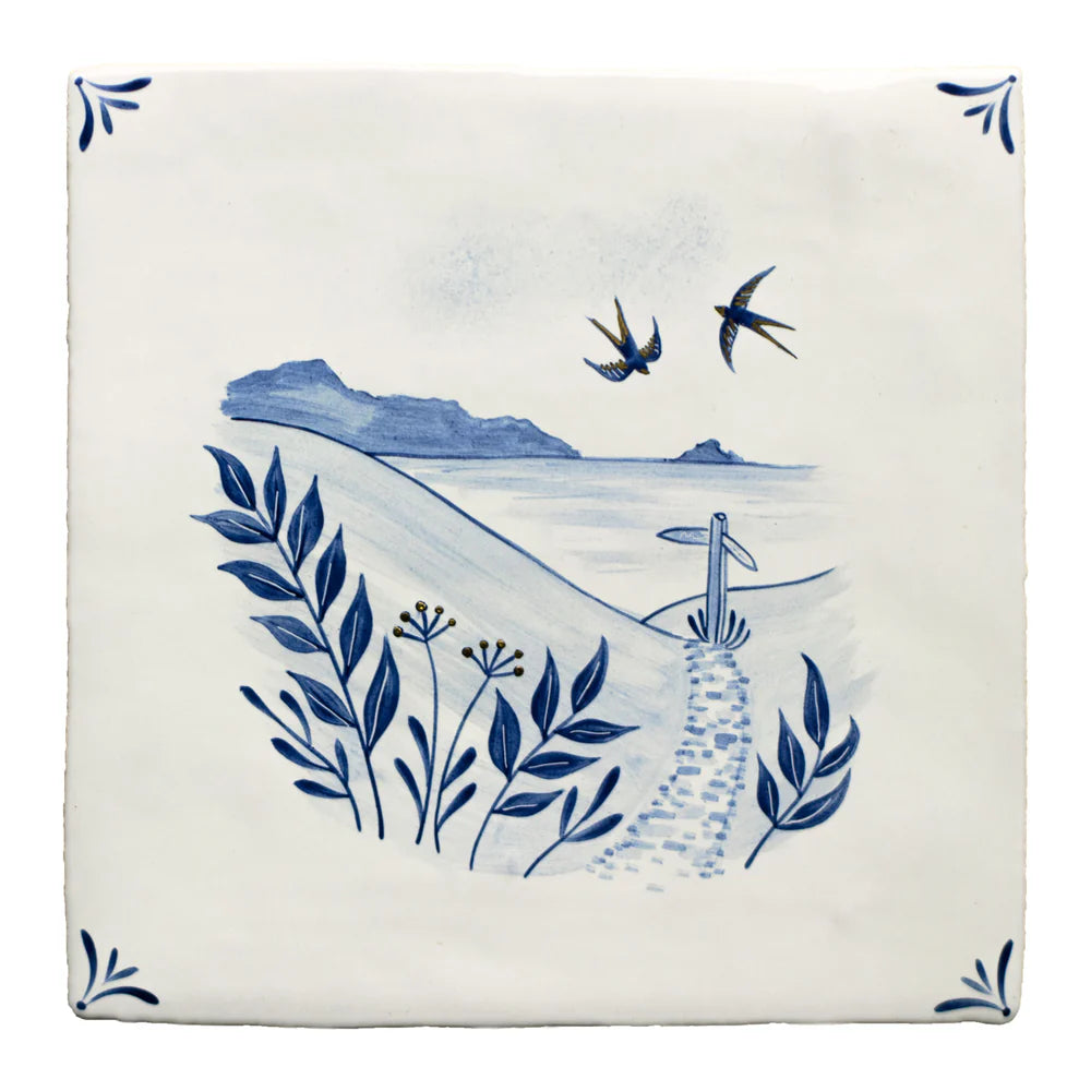 Wilderness Delft Coastal Ramble with Gold 13x13cm